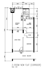 Blk 119 Ang Mo Kio Avenue 3 (Ang Mo Kio), HDB 3 Rooms #548947481